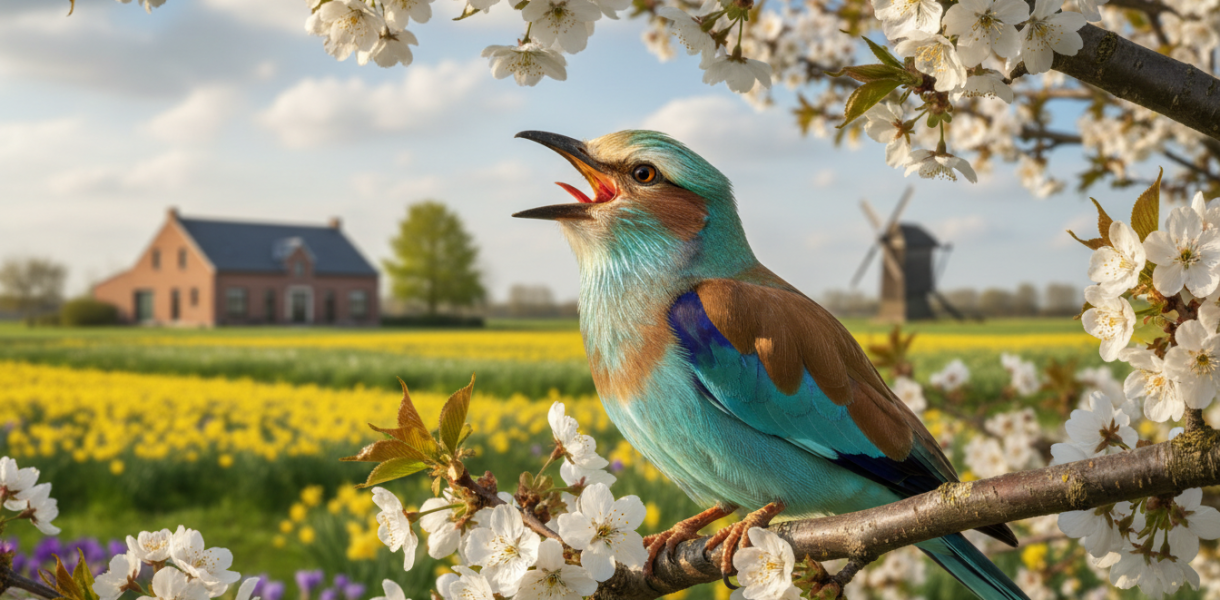 découvrez le printemps en belgique à travers le chant unique d'un oiseau rare, aperçu seulement lors de son bref passage annuel.
