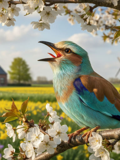 découvrez le printemps en belgique à travers le chant unique d'un oiseau rare, aperçu seulement lors de son bref passage annuel.