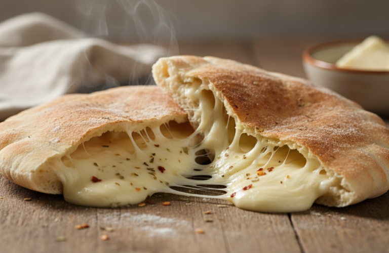 découvrez une recette simple et gourmande pour préparer une pita maison garnie de fromage fondant, idéale pour un repas savoureux et rapide.