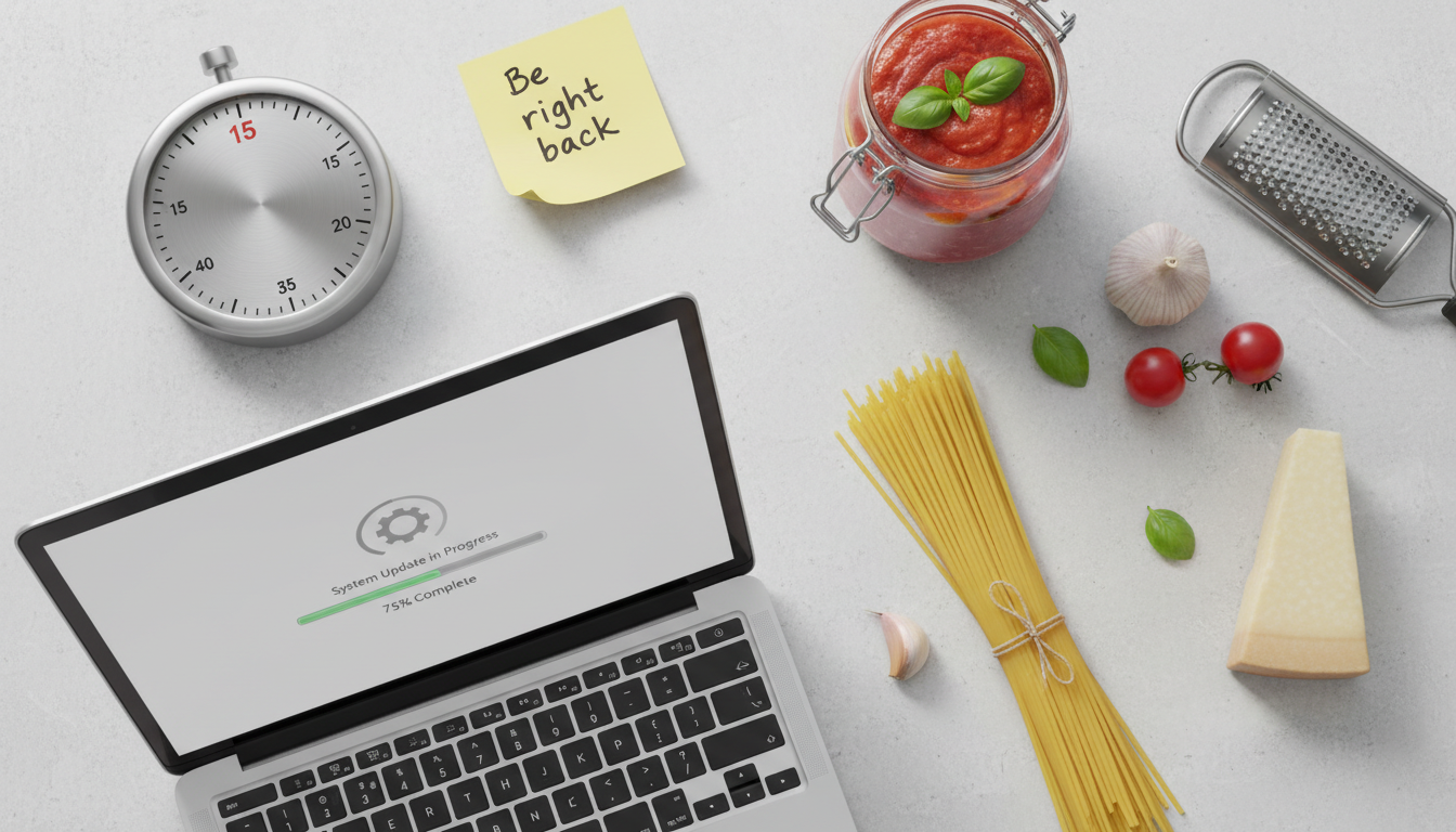 Site en cours de maintenance, retour rapide garanti