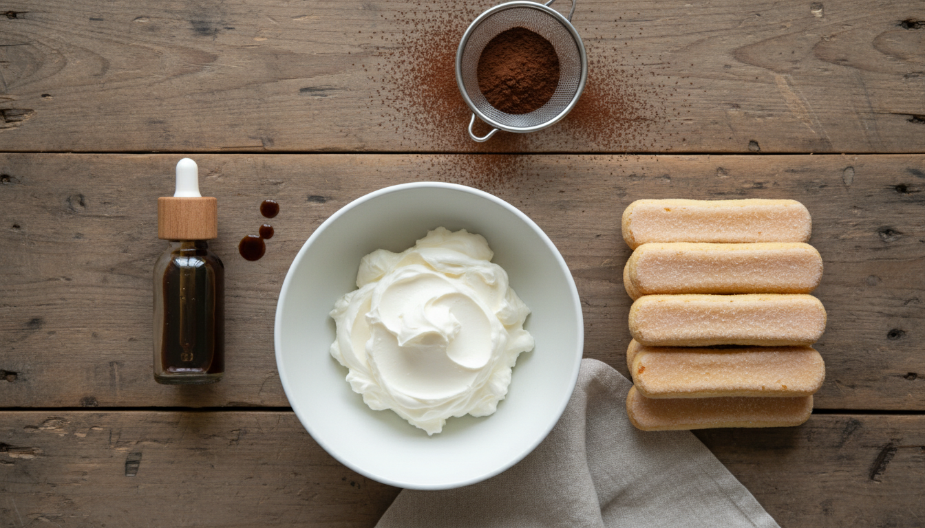 découvrez notre recette légère et savoureuse de tiramisu à la chicorée, alliant plaisir gourmand et douceur subtile pour un dessert original et raffiné.