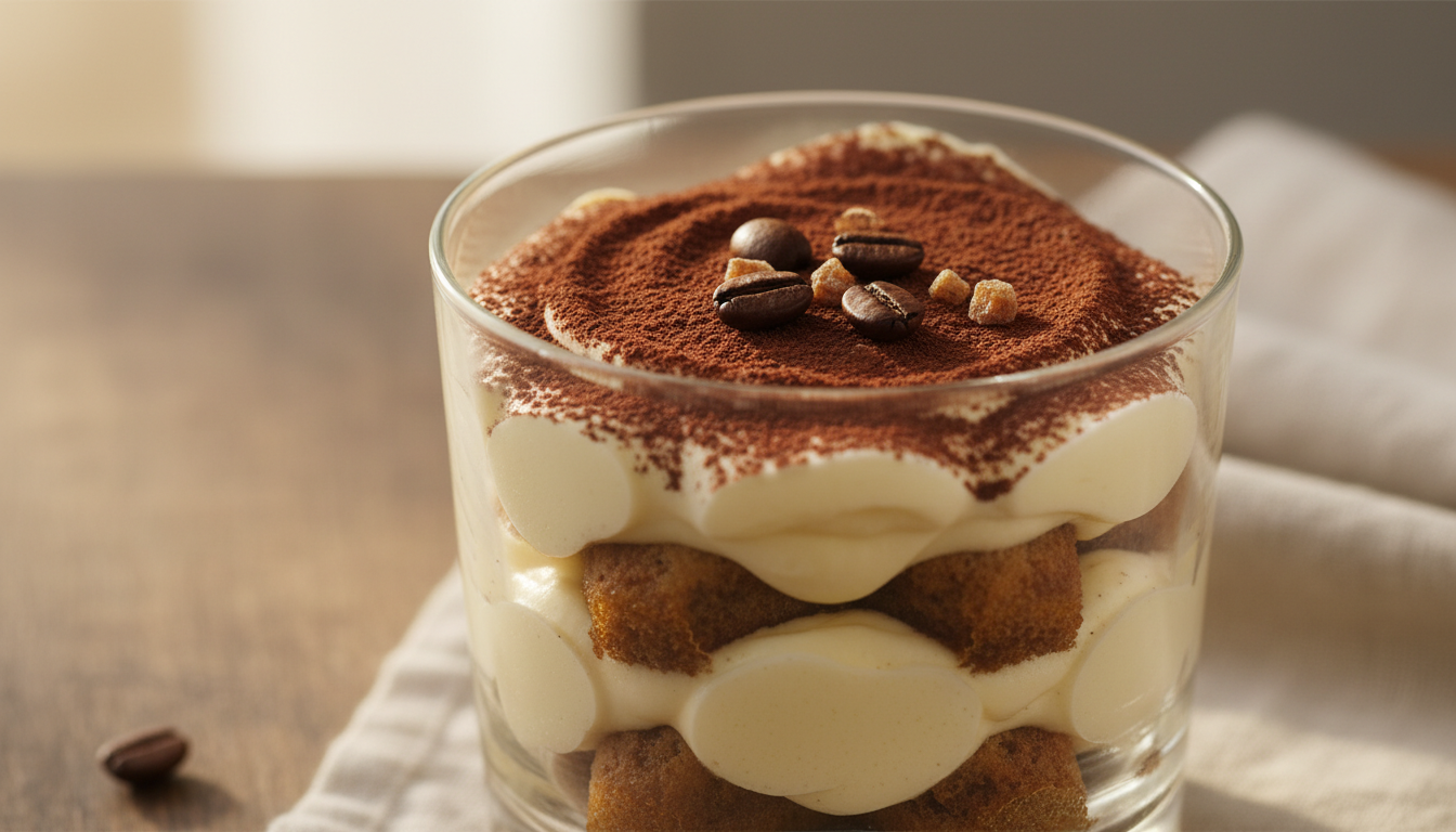 découvrez notre recette légère et savoureuse de tiramisu à la chicorée, un dessert alliant plaisir et douceur pour toutes les occasions.