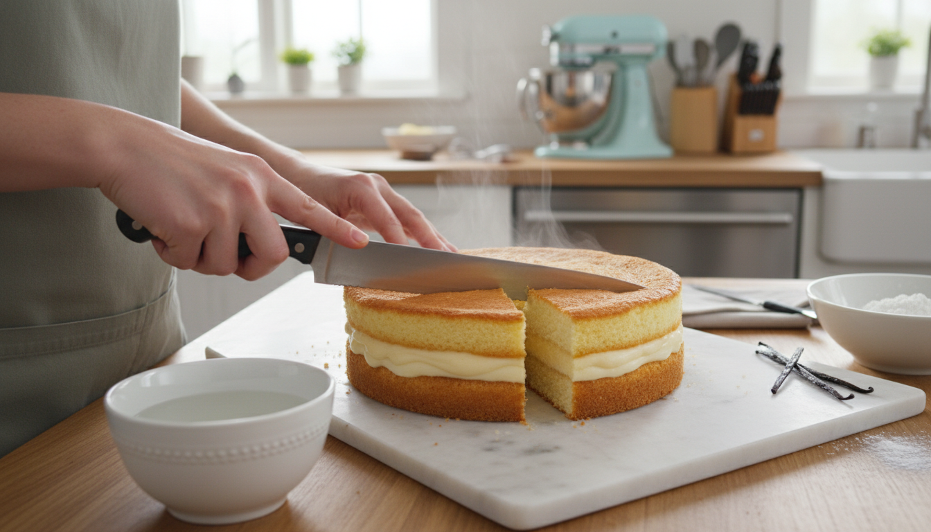 découvrez un gâteau à la vanille surprenant où une seule pâte donne naissance à trois couches magiques après cuisson. une recette simple et délicieuse pour émerveiller vos papilles.