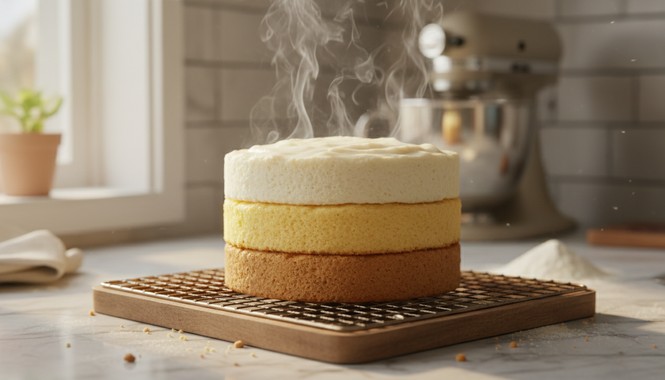 découvrez comment réaliser un gâteau à la vanille magique avec une seule pâte pour trois couches parfaites, un vrai spectacle gourmand à la sortie du four.