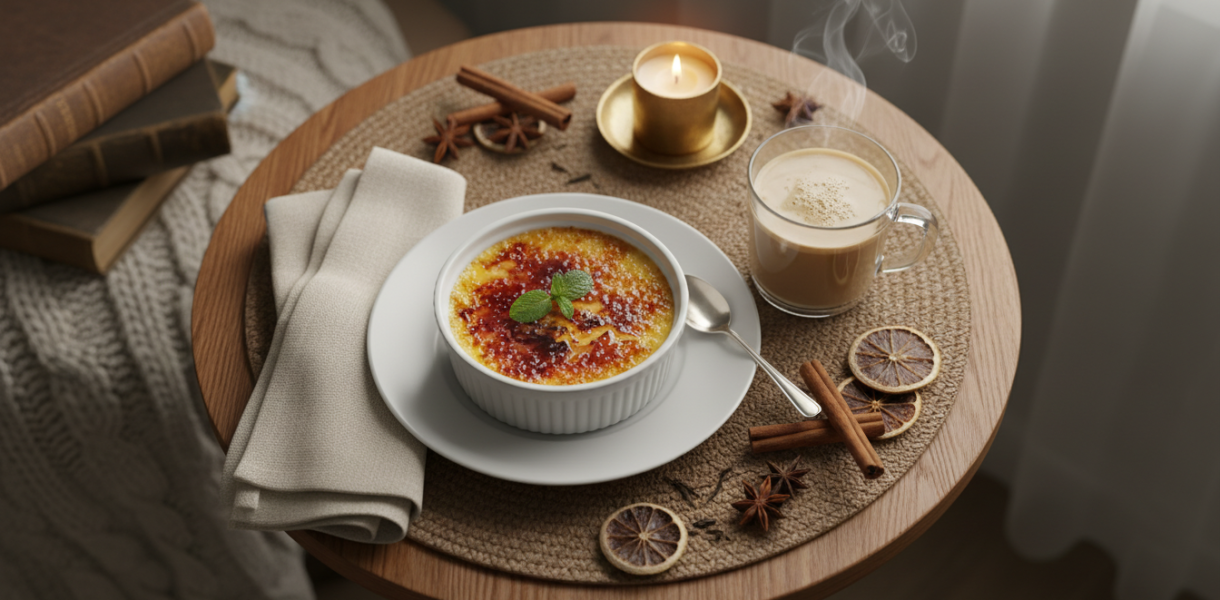 découvrez notre recette express de crème brûlée légère au spéculoos, un dessert gourmand et facile à préparer pour régaler vos papilles sans attendre.
