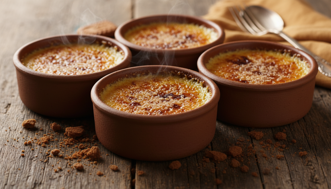 découvrez notre recette rapide et légère de crème brûlée au spéculoos, un dessert gourmand à savourer sans attendre pour un plaisir sucré et croustillant.