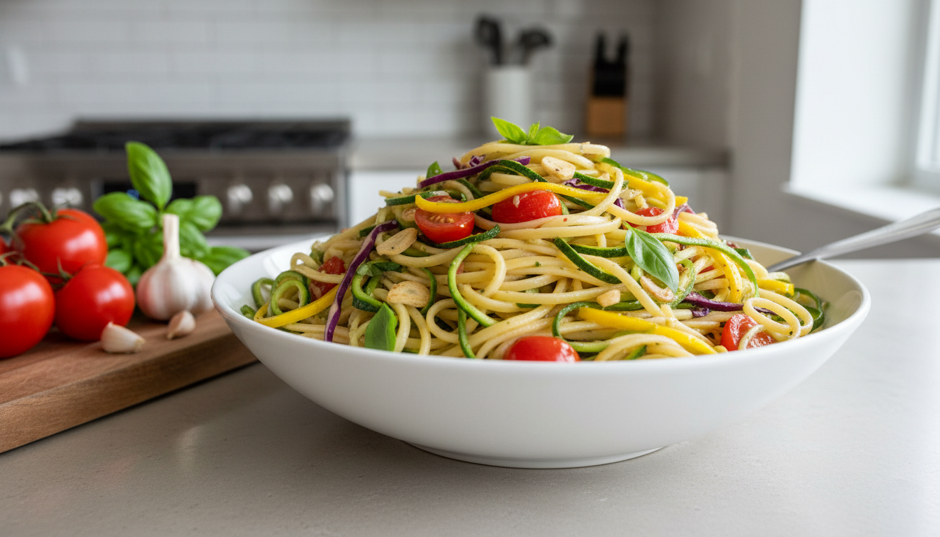 apprenez une astuce simple et ingénieuse pour réduire de moitié les calories de vos pâtes tout en conservant la même portion savoureuse.