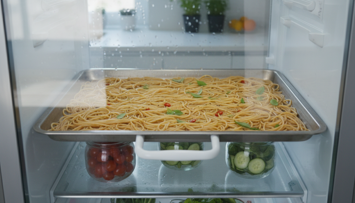découvrez comment réduire de moitié les calories de vos pâtes tout en conservant la même portion grâce à une astuce simple et efficace.