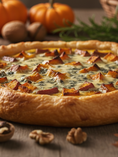 découvrez notre recette facile de tarte au fromage bleu et patates douces, parfaite pour un délice automnal savoureux et réconfortant.