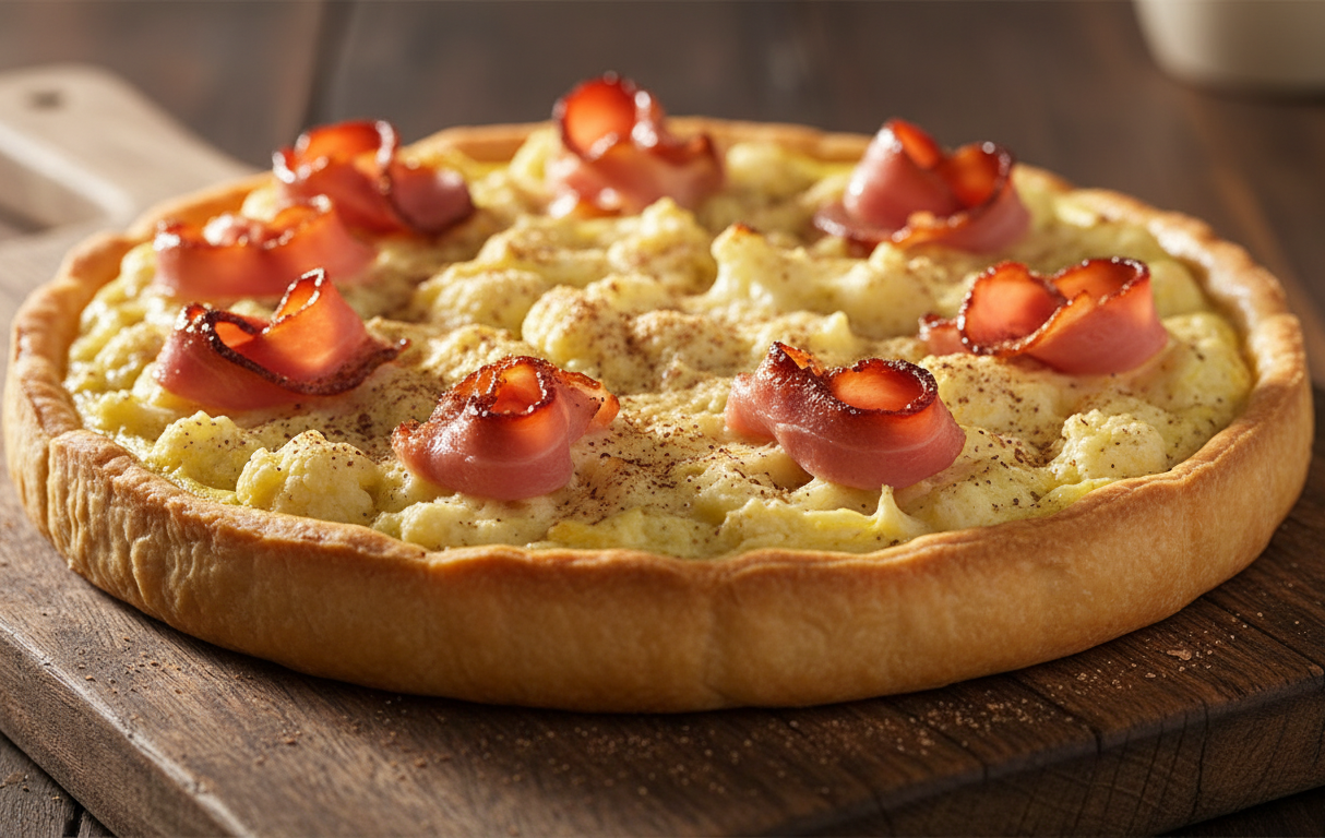 découvrez notre recette de tarte légère au chou-fleur, jambon savoureux et une pointe de muscade pour un équilibre parfait entre douceur et gourmandise.