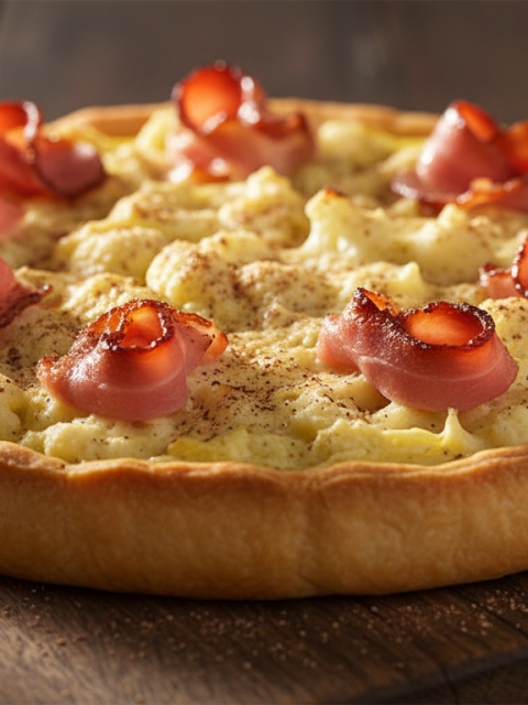 découvrez notre recette de tarte légère au chou-fleur, jambon savoureux et une pointe de muscade pour un équilibre parfait entre douceur et gourmandise.