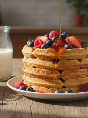 découvrez notre recette express de gaufres légères et saines, sans sucre ni beurre, pour un plaisir gourmand et diététique à partager en toute simplicité.