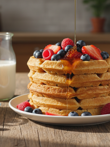 découvrez notre recette express de gaufres légères et saines, sans sucre ni beurre, pour un plaisir gourmand et diététique à partager en toute simplicité.