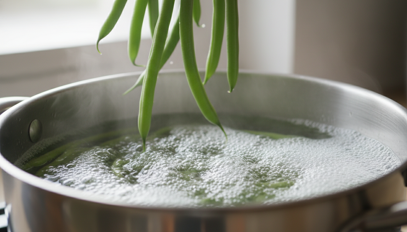 découvrez une astuce surprenante pour cuire vos haricots : en les plongeant dans une boisson spéciale, leur couleur reste éclatante et leur saveur sublimée.