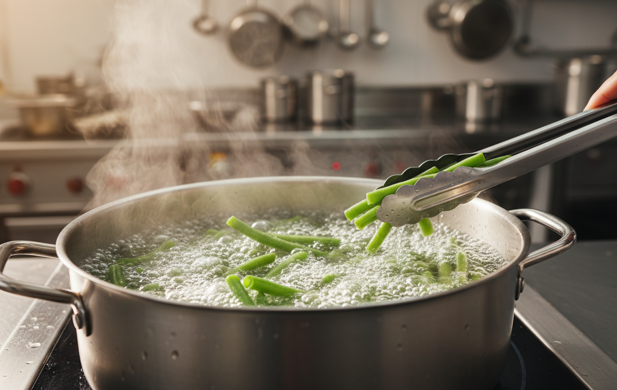 découvrez l'astuce surprenante pour cuire vos haricots sans altérer leur couleur : remplacez l'eau par cette boisson étonnante et obtenez des haricots parfaitement colorés à chaque cuisson !