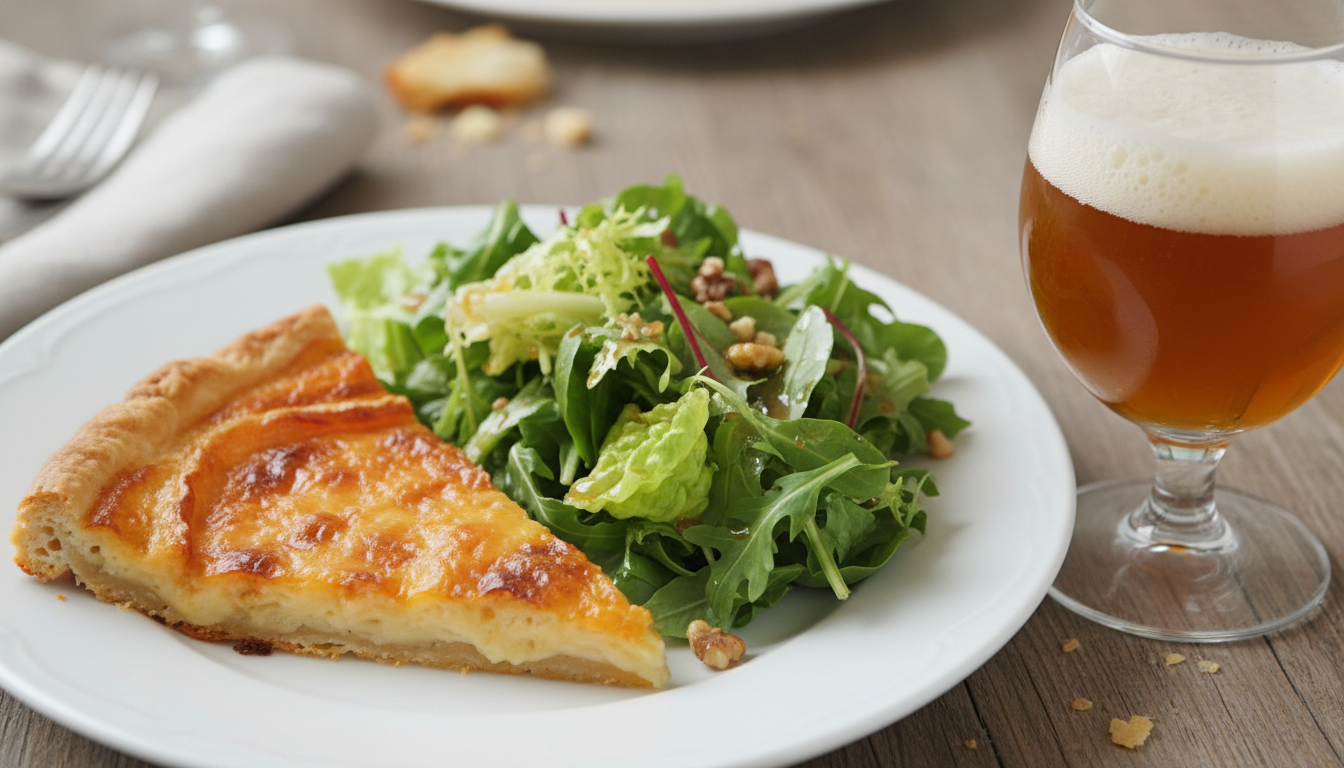 découvrez la tarte au maroilles, une recette traditionnelle et savoureuse, véritable trésor culinaire du nord de la france, idéale pour régaler vos papilles.