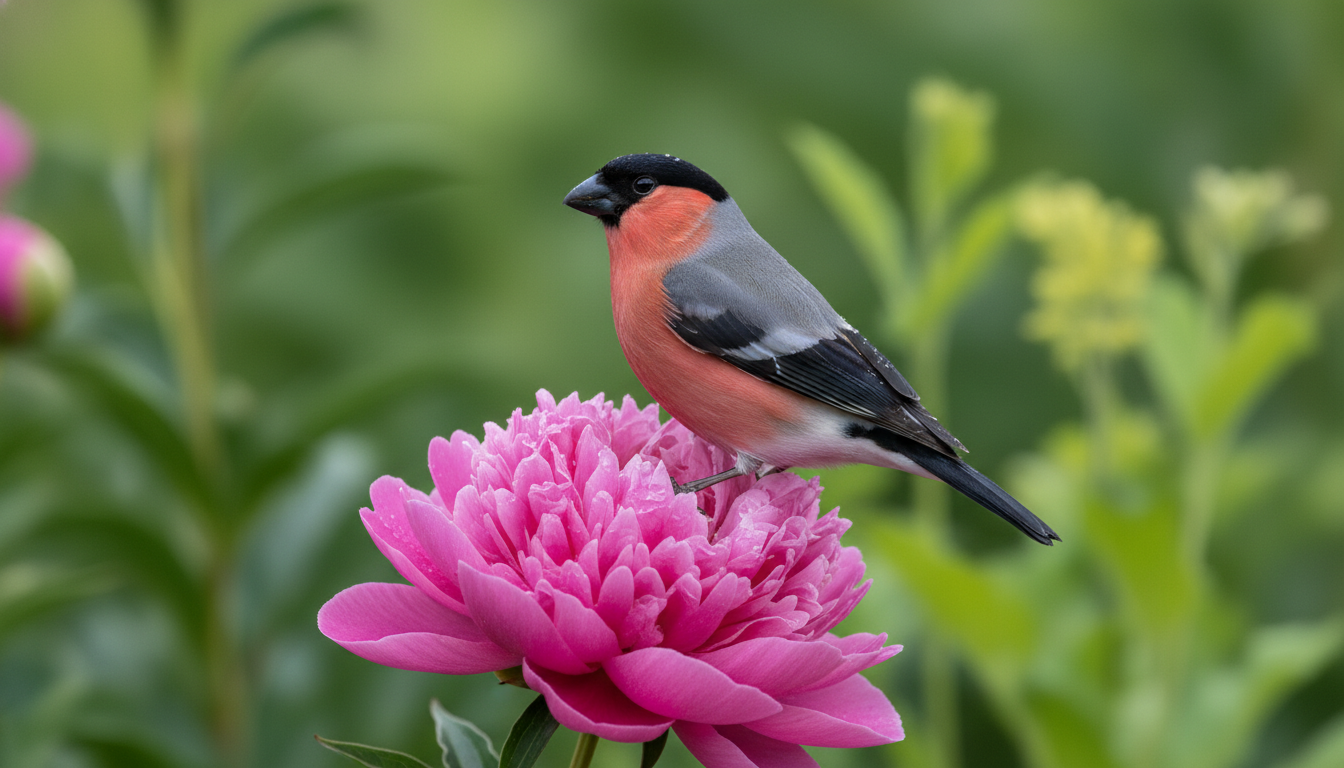 découvrez le bouvreuil pivoine, un oiseau rare et vulnérable, récemment découvert lors d'un inventaire naturel à saint-firmin-des-prés, symbole de la richesse de la biodiversité locale.