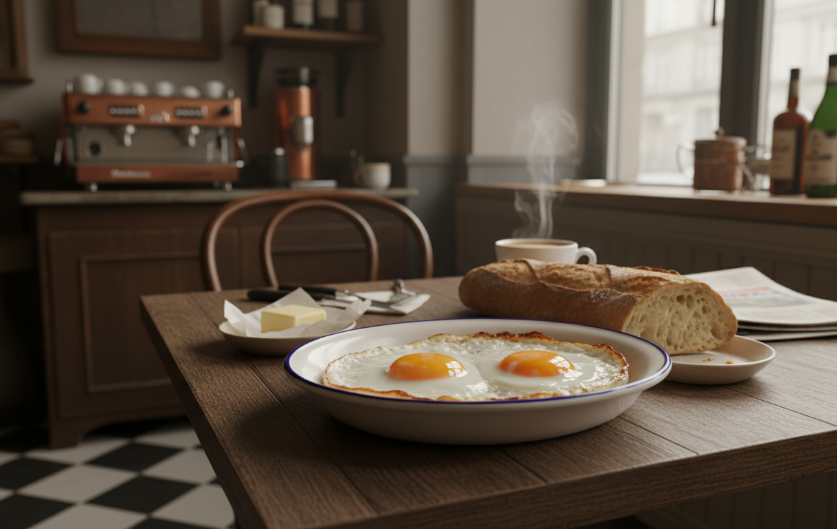 découvrez le secret de cuisson des œufs au plat d'antan pour un fondant incomparable, une recette simple et savoureuse qui ravira vos papilles.