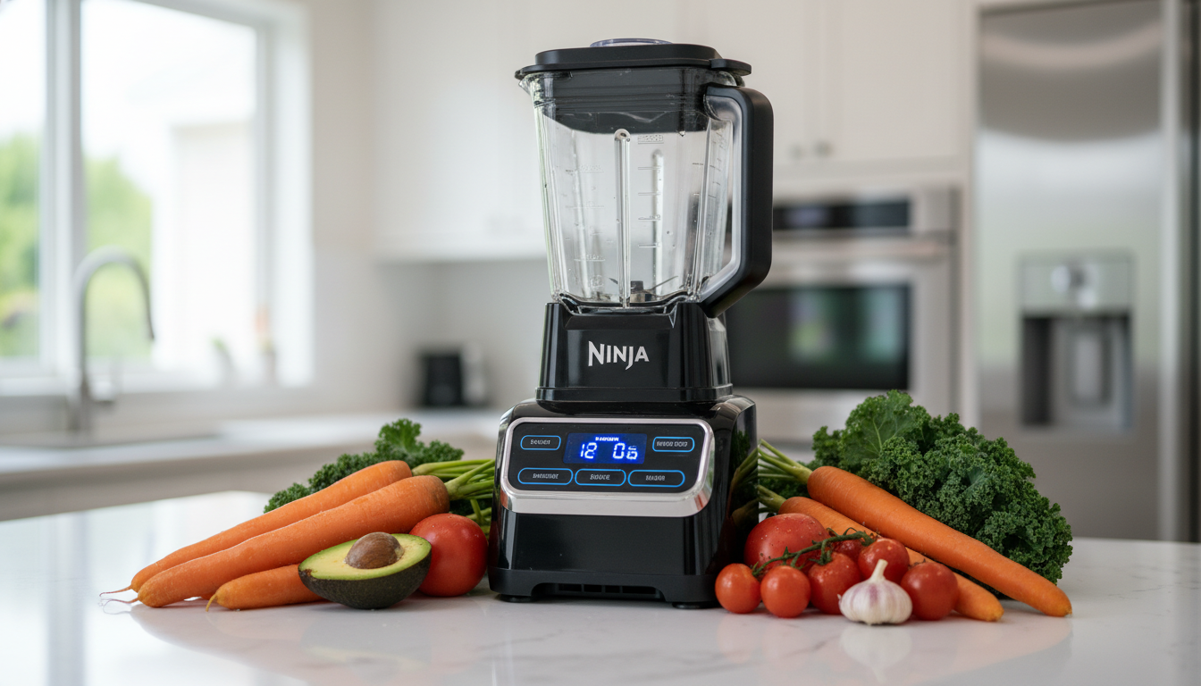 découvrez le ninja foodi hb150eu, un blender chauffant puissant et polyvalent, idéal pour préparer rapidement soupes, smoothies et sauces avec facilité.