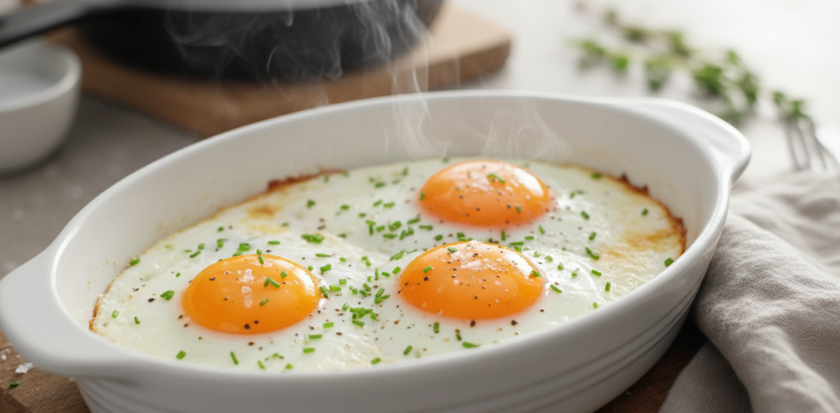 découvrez la recette authentique des œufs au plat réinventés, utilisant une technique traditionnelle pour obtenir une texture fondante et savoureuse à chaque bouchée.