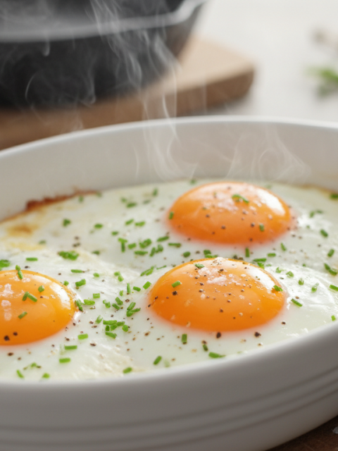découvrez la recette authentique des œufs au plat réinventés, utilisant une technique traditionnelle pour obtenir une texture fondante et savoureuse à chaque bouchée.