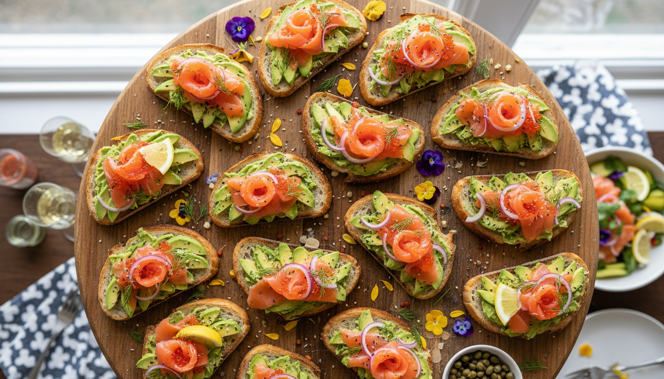 découvrez notre tartine savoureuse alliant la fraîcheur du fromage frais et la délicatesse du saumon fumé, un vrai plaisir océanique pour vos papilles.