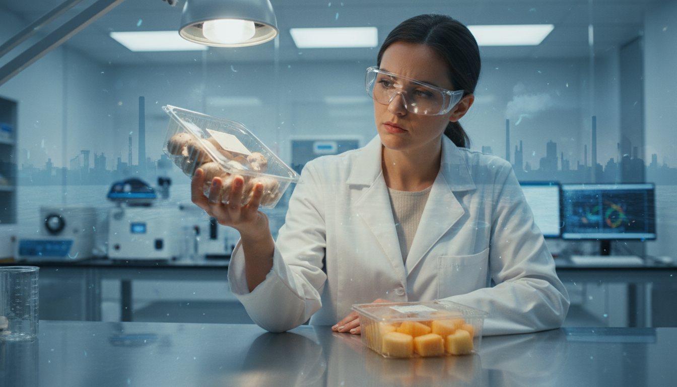 découvrez l’enquête d’une chercheuse sur l’impact environnemental du plastique utilisé dans les emballages de champignons et melons pré-découpés, et les enjeux liés à sa présence omniprésente dans nos assiettes.