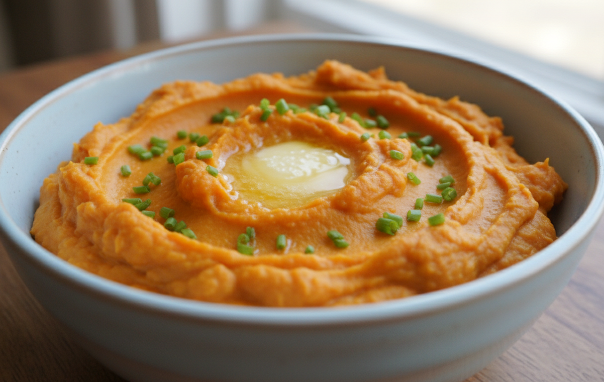 découvrez notre recette facile et savoureuse de purée onctueuse à base de pommes de terre et patate douce, un délice à tester absolument pour vos repas réconfortants.