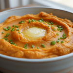 Délice Automnal : Tarte Savoureuse au Fromage Bleu et Patates Douces, Facile à Réaliser