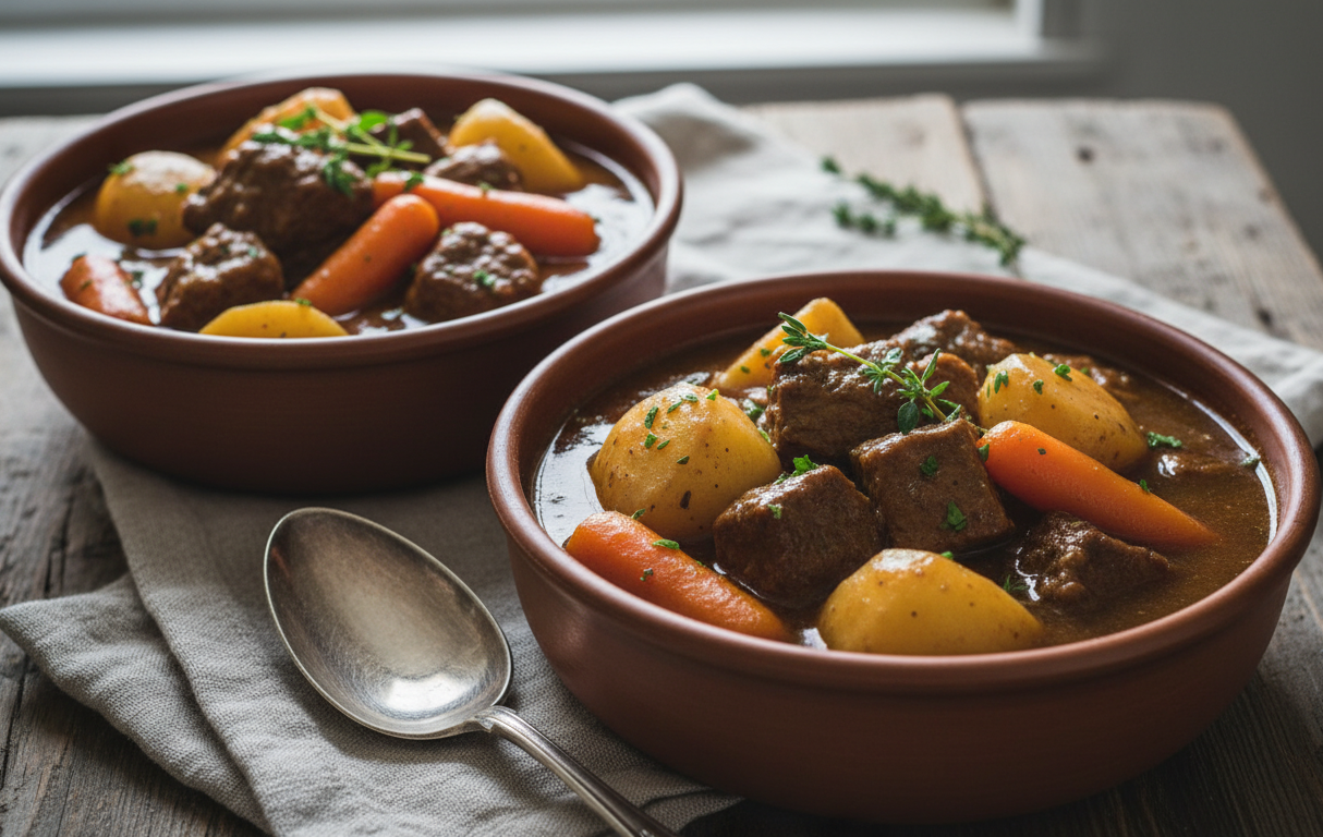 découvrez notre recette de ragoût du pauvre, un plat simple et savoureux qui offre réconfort et authenticité, idéal pour les budgets serrés et les fins de mois difficiles.