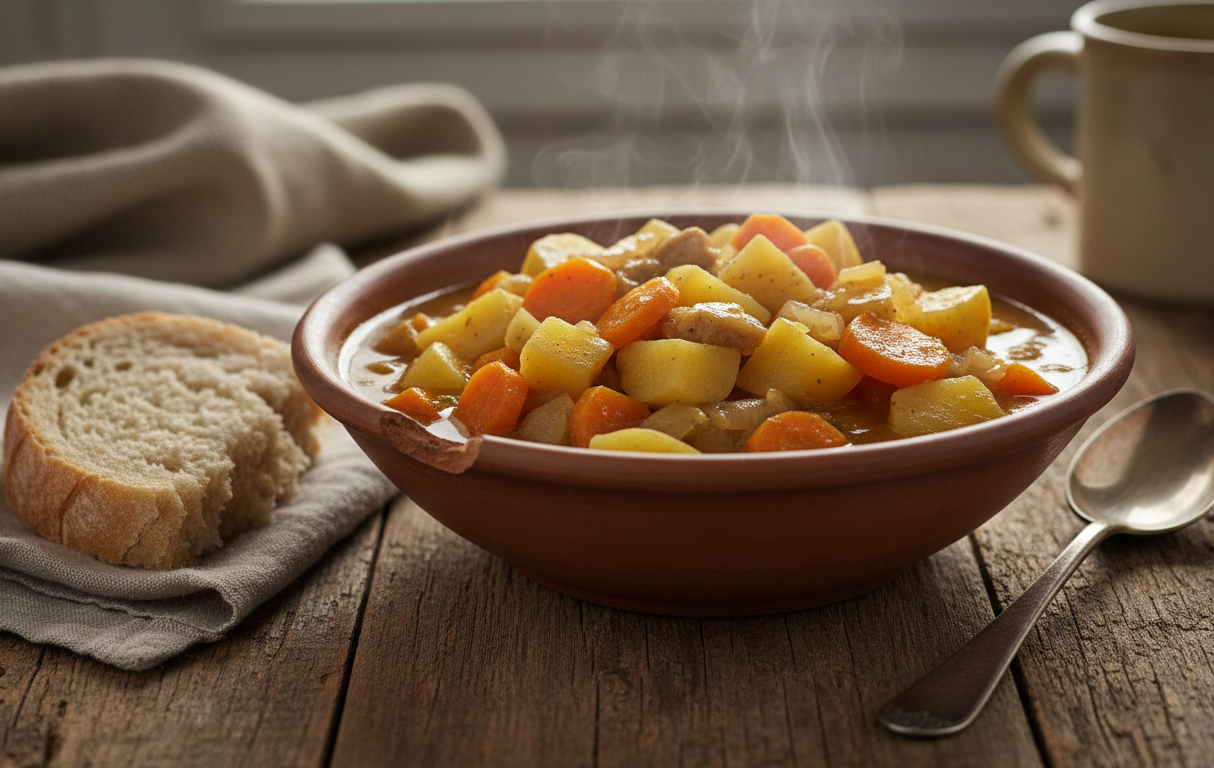 découvrez le ragoût du pauvre, un plat simple, gourmand et économique qui réchauffe les cœurs et réunit toute la famille autour d'un repas convivial.