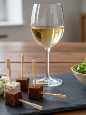 découvrez notre recette gourmande de cake moelleux au roquefort, agrémenté d'éclats de noix croquantes pour un équilibre parfait entre saveurs et textures.
