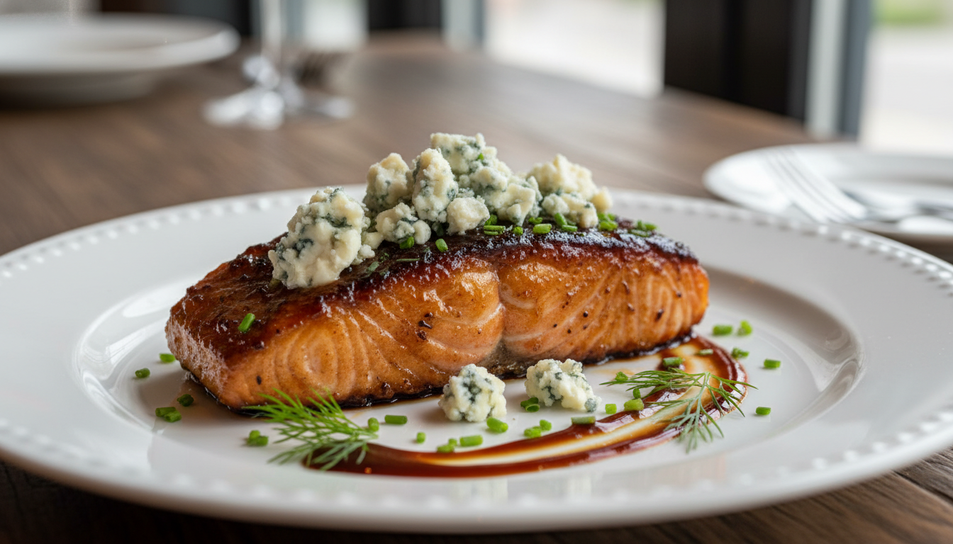 découvrez notre recette de saumon caramélisé au soja et fromage bleu, une alliance délicieuse et savoureuse pour un plat irrésistible à déguster en toute occasion.
