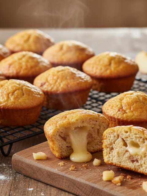 découvrez notre recette gourmande de mini-cakes fondants au fromage, pommes croquantes et graines de pavot, une alliance parfaite de saveurs à savourer sans attendre.