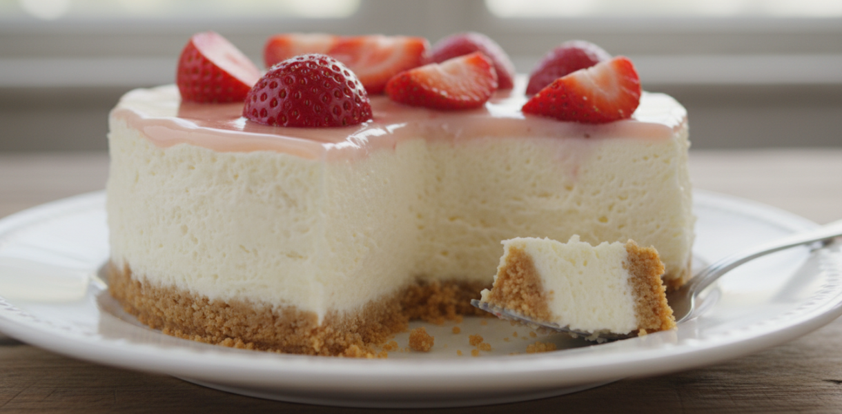 découvrez notre recette facile et gourmande de cheesecake aux fraises, onctueux et crémeux grâce au fromage frais, pour un dessert irrésistible.