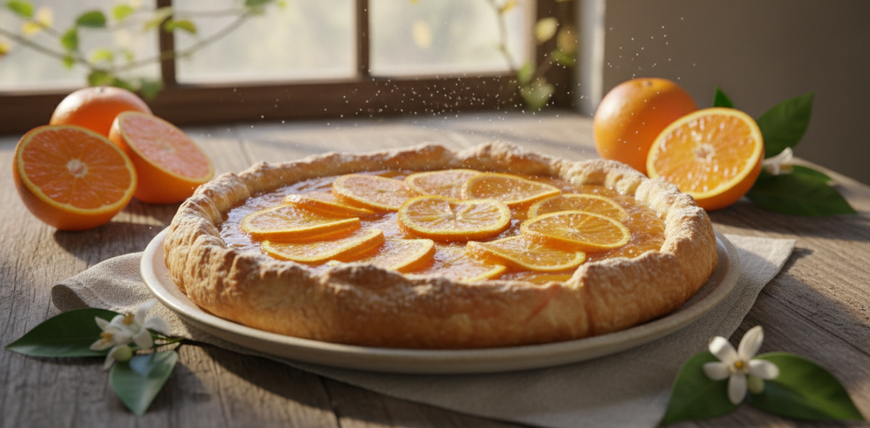 découvrez notre recette de tarte à l'orange, une escapade savoureuse qui vous transporte sous le doux soleil des agrumes, parfaite pour éveiller vos papilles.