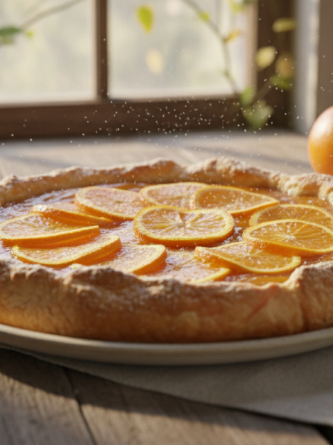découvrez notre recette de tarte à l'orange, une escapade savoureuse qui vous transporte sous le doux soleil des agrumes, parfaite pour éveiller vos papilles.