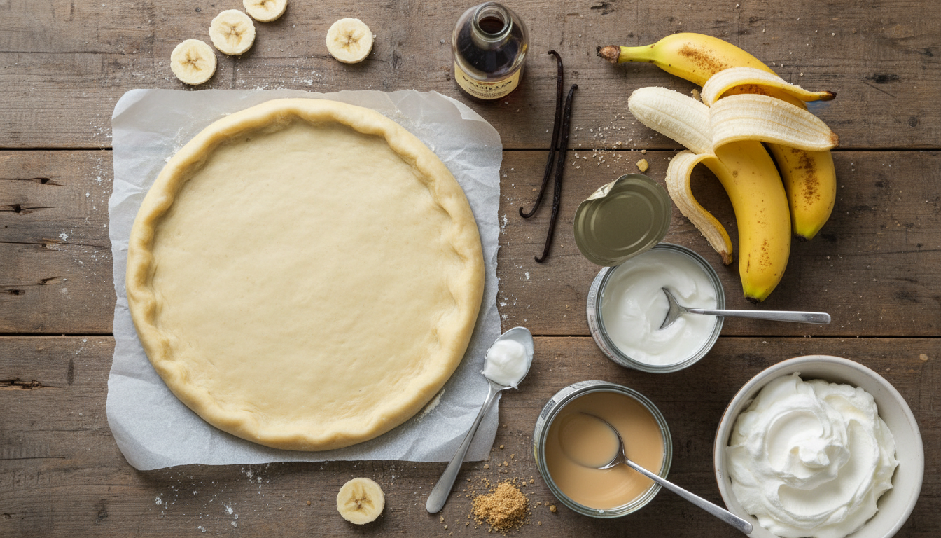 découvrez notre recette facile et légère de tarte onctueuse à la banane, parfaite pour un dessert savoureux et gourmand à savourer en toute simplicité.