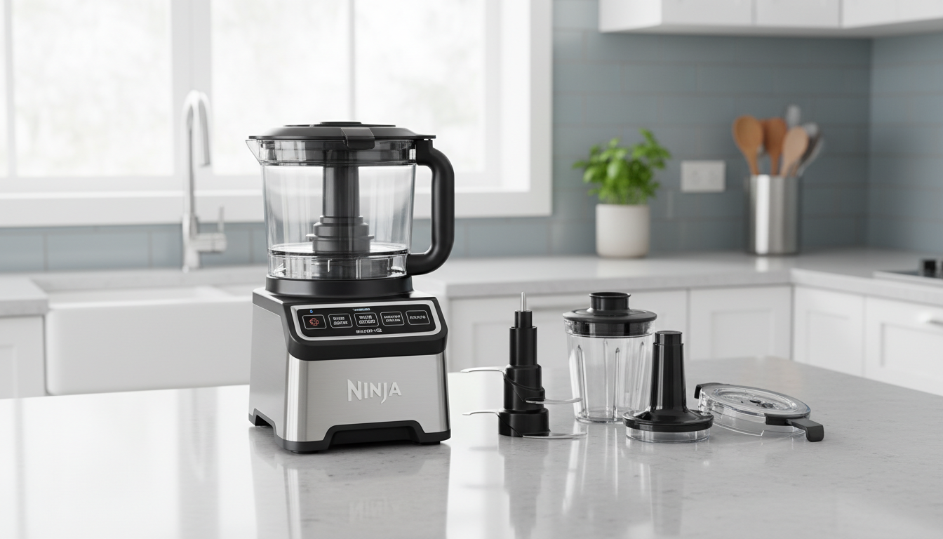 découvrez le test du ninja bn800eu, un robot multifonction 3-en-1 qui combine puissance, efficacité et praticité pour simplifier toutes vos préparations culinaires.