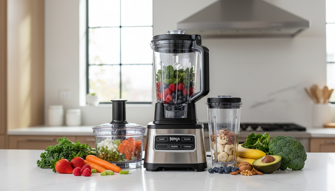 découvrez le test complet du ninja bn800eu, un robot multifonction 3-en-1 qui combine puissance, praticité et polyvalence pour faciliter toutes vos préparations culinaires.