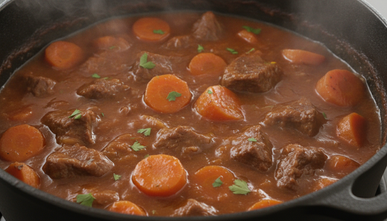 découvrez notre recette rapide de bœuf aux carottes minute, alliant légèreté et gourmandise pour un repas savoureux prêt en un clin d'œil.