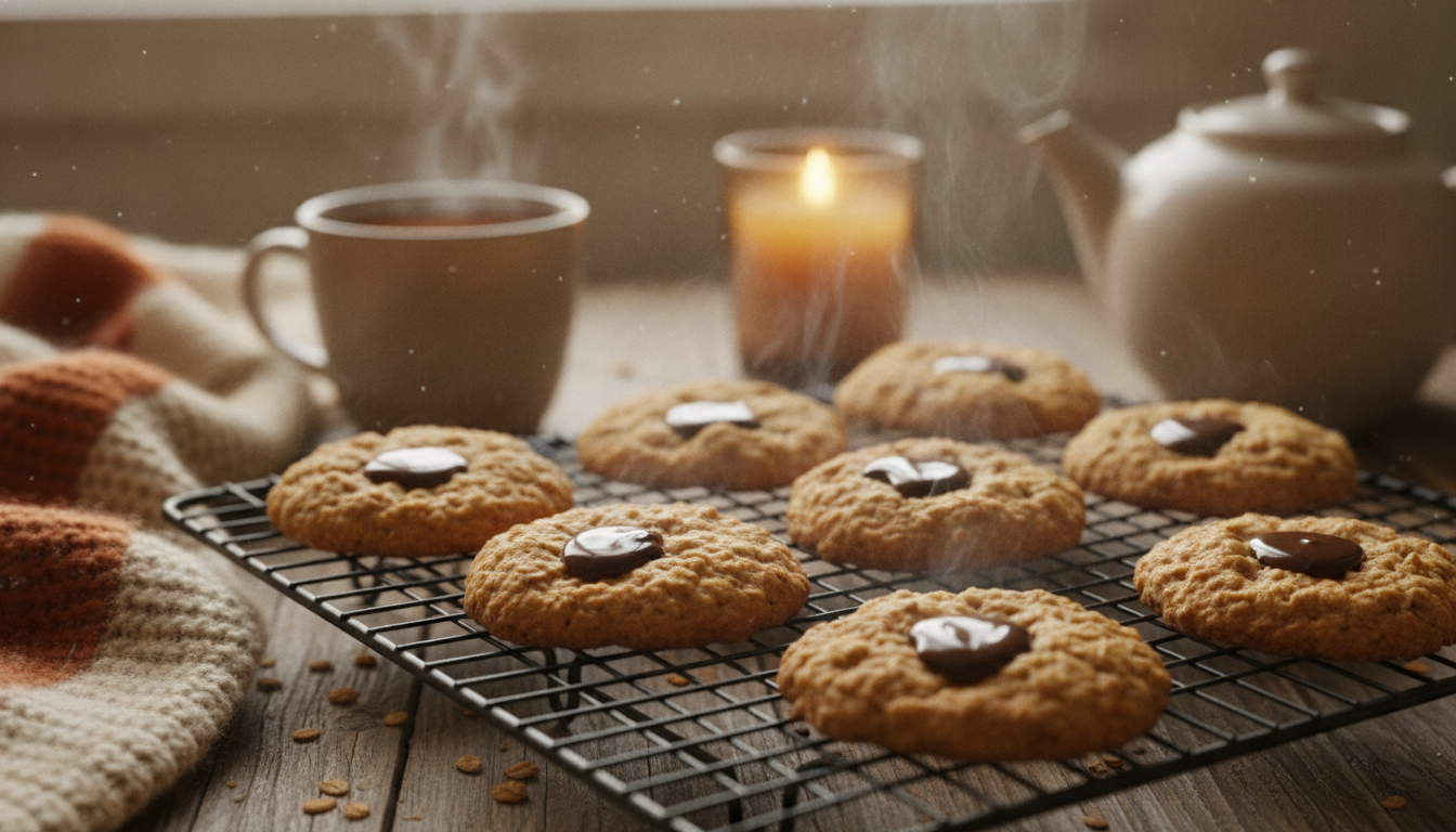 découvrez une recette facile et saine de cookies aux flocons d’avoine, gourmande et sans beurre ni sucre, réalisée avec seulement 3 ingrédients simples.