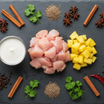 découvrez notre recette facile de poulet au curry et ananas en sachets, une délicieuse fusion sucrée-salée pour un repas léger et savoureux.