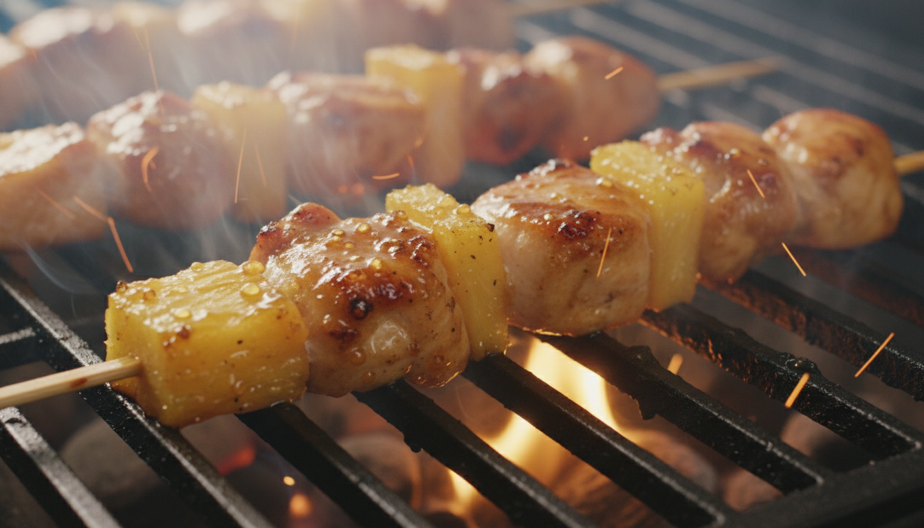 savourez un délice léger avec notre poulet au curry et ananas en sachets, une explosion sucrée-salée parfaite pour un repas facile et gourmand.