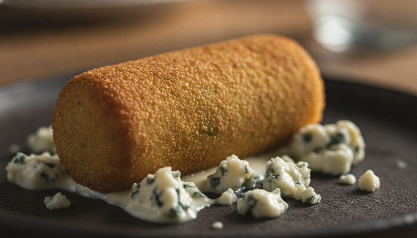 découvrez l'alliance parfaite du croquant d'avocat frais et du fromage bleu intense, une explosion de saveurs à savourer en toute simplicité.