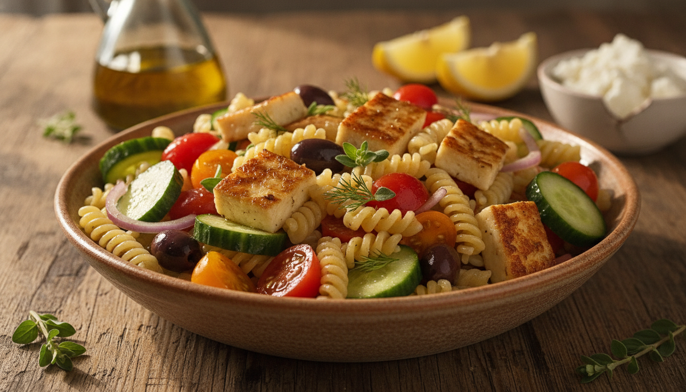 découvrez comment maîtriser l'art de la salade de pâtes au talagani et savourez une explosion de saveurs grecques authentiques, parfaite pour vos repas estivaux.