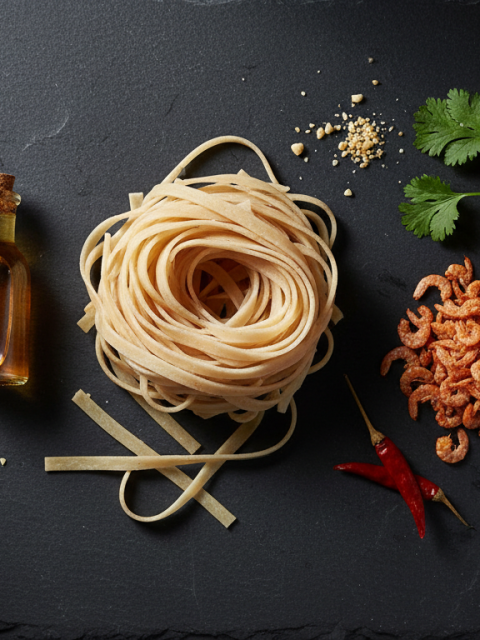 découvrez notre recette fraîche et facile de pad thaï aux crevettes, parfaite à emporter pour des déjeuners savoureux et rapides à préparer.