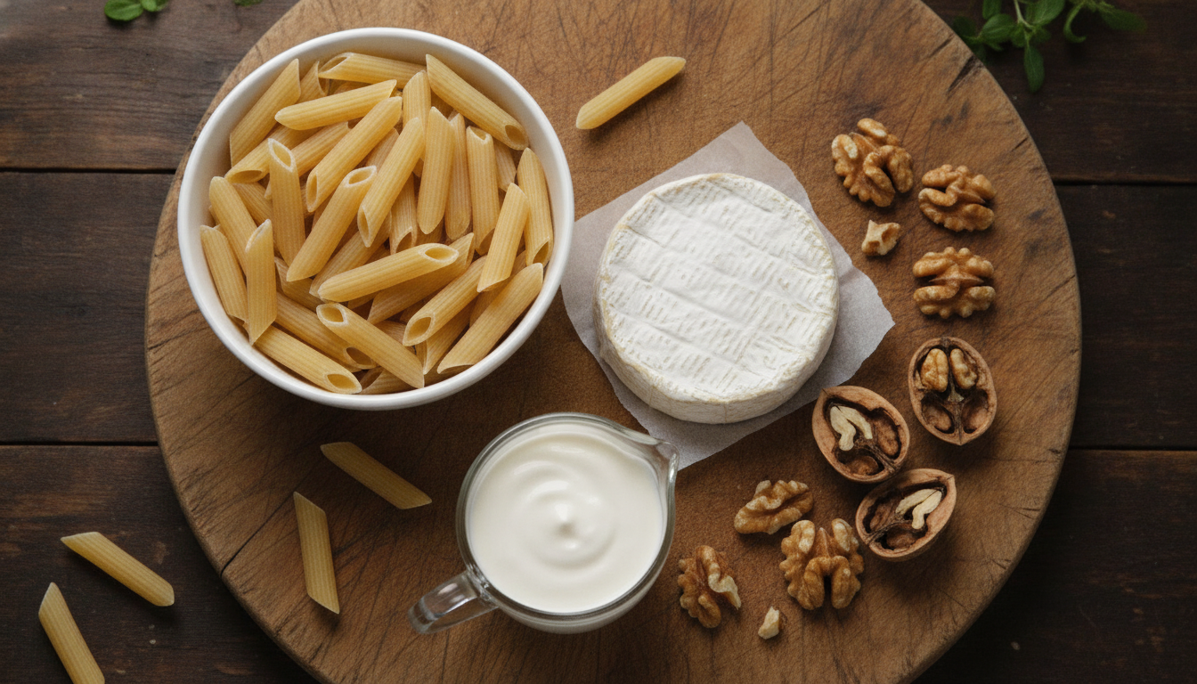 découvrez notre recette simple et délicieuse de pennes fondants au camembert, idéale pour un repas réconfortant et savoureux en toute simplicité.