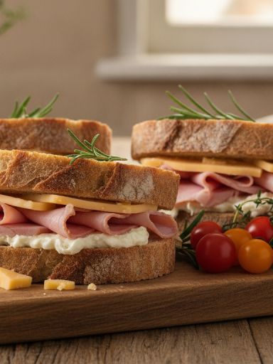 découvrez la recette gourmande des sandwichs au fromage et jambon de terroir, pour des saveurs campagnardes authentiques et un repas savoureux à partager.