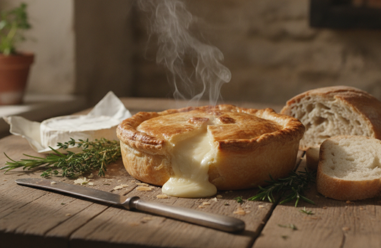 découvrez la recette gourmande de la tourte campagnarde au camembert, un plat savoureux et réconfortant à savourer en famille ou entre amis.